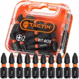 bity-udarowe-impact-25mm-dozownik-koncowka-ph2-tactix-20-szt