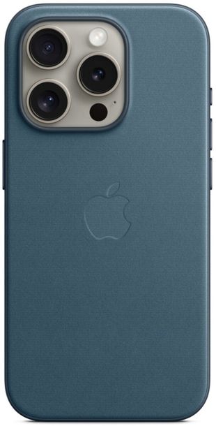 ORYGINALNE Etui Apple iPhone 15 Pro Max Finewoven Tkanina MagSafe Niebieski