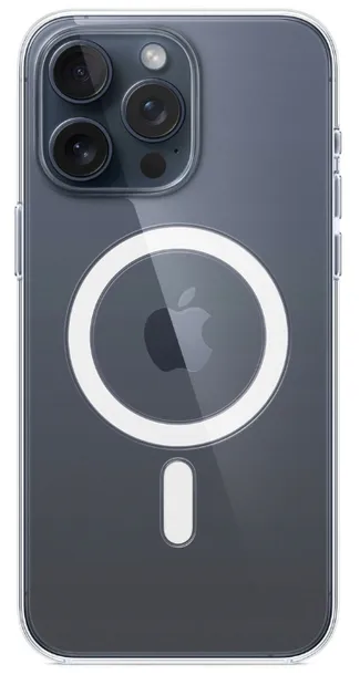 ORYGINALNE Etui Apple iPhone 15 Pro Max Clear Case MagSafe Przezroczyste