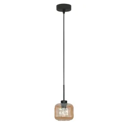 lampa-wiszaca-sufitowa-zwis-led-nad-stol-bursztynowy-klosz-czarna-1xe27