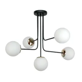 palfon-sufitowy-czarny-klasyczny-klosze-kule-szklane-biale-15-431-karina