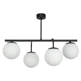 palfon-sufitowy-czarny-klasyczny-klosze-kule-szklane-biale-15-381-baster