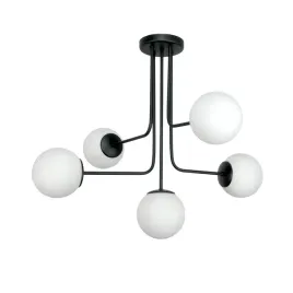 palfon-sufitowy-czarny-klasyczny-klosze-kule-szklane-biale-15-432-karina