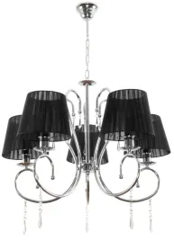 lampa-wiszaca-sufitowa-swiecznik-chromowana-z-krysztalkami-abazur-czarny