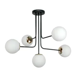 palfon-sufitowy-czarny-klasyczny-klosze-kule-szklane-biale-15-431-karina