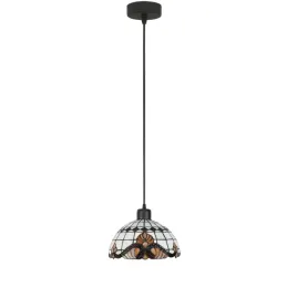 lampa-sufitowa-wiszaca-czarna-klosz-szklany-witrazowy-wit-15-093z