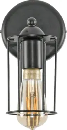 kinkiet-scienny-loft-drut-koszyk-led-e27