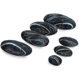 poduszki-miekkie-kamienie-czarny-marmur-7-szt