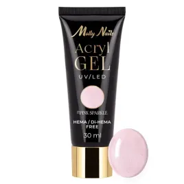 akrylozel-powder-gel-pink-sparkle-mollylac-30ml