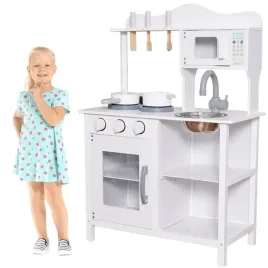 duza-kuchnia-dla-dzieci-drewniana-garnki-zlew-sztucce