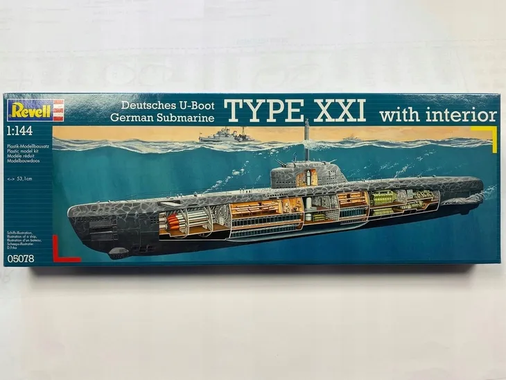 german-u-boot-typ-xxi-revell-stan-nowy-marka-revell