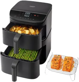 frytkownica-beztluszczowa-airfryer-cosori-turbo-tower-dwa-kosze-2630w-108l