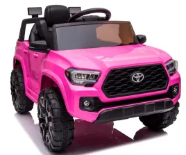 toyota-tacoma-rozowy-miekki-fotelik-pilot-licencja-kumulator-litowo-jonow