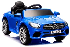 mercedes-sl500-niebieski-piankowe-kola-eva-miekki-fotelik-licencja-akumula