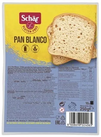 Chleb biały bezglutenowy 250 g Schar