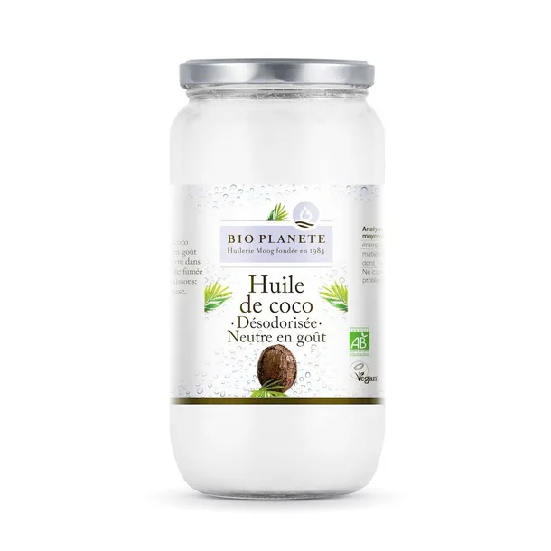 Olej kokosowy bezwonny BIO 950 ml Bio Planete