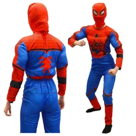 stroj-spiderman-maska-kombinezon-dwuczesciowy-zestaw-z-miesniami-miesnie