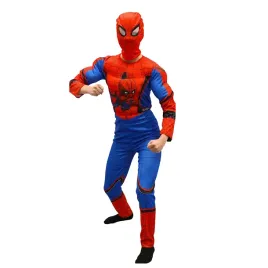 stroj-na-halloween-bal-przebierancow-spiderman-miesnie-dla-dzieci-4-6-lat