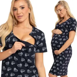 koszula-nocna-pizama-ciazowa-porodu-karmienia-l