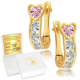 zlote-kolczyki-333-cyrkonie-serce-chrzest-komunia-urodziny-grawer