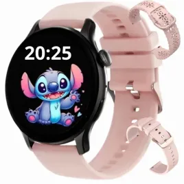 smartwatch-dla-dziewczynki-zegarek-elektroniczny-amoled-funkcje-na-prezent