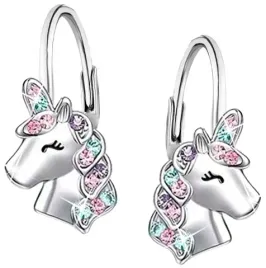 kolczyki-srebrne-jednorozce-dla-dziewczynki-dla-dzieci-angielskie-srebro