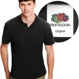 koszulka-polo-original-fruit-of-the-loom-black-xl