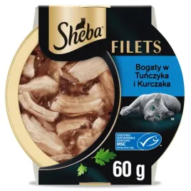 sheba-filets-tunczyk-kurczak-w-sosie-mokra-karma-dla-kota-60g