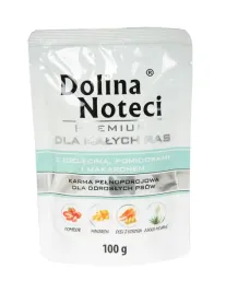 dolina-noteci-male-rasy-premium-cielecina-pomidory-mokra-karma-dla-psa-100g