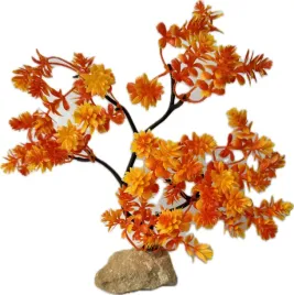 roslinka-do-akwarium-terarium-sztuczna-ozdoba-dekoracja-pomaranczowa-23cm