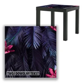 blat-szklany-ikea-lack-fioletowe-liscie-z-twoim-napisem-55x55cm-067b
