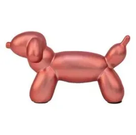 livarno-home-figurka-balonowa-pies-roz-szampanski-statuetka-jamnik