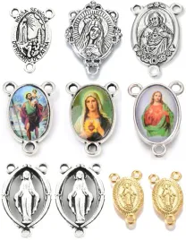 zawieszki-laczniki-do-rozanca-cudowny-medalik-dewocjonalia-10szt