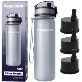butelka-filtrujaca-bidon-aquaphor-city-500ml-szara-zestaw-3-wklady