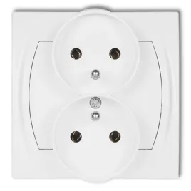 gniazdo-podwojne-do-ramki-biale-2x-2p-z-bez-przeslon-lgpr-2z-karlik-logo