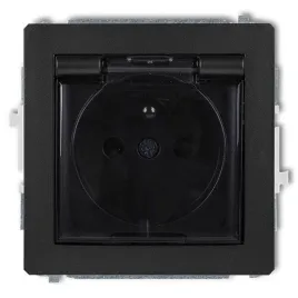 gniazdo-hermetyczne-z-klapka-uziemienie-ip44-czarny-karlik-deco-12dgpb-1zdp