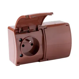 gniazdo-natynkowe-hermetyczne-podwojne-brazowe-viplast-162-02