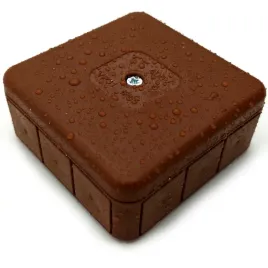 puszka-elektryczna-brazowa-natynkowa-viplast-85-x-85-x-37-mm