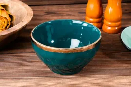 salaterka-porcelanowa-14-5-cm-dark-greenandgold