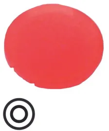 soczewka-m22-xdl-r-x0-przycisku-plaska-czerwona-z-opisem
