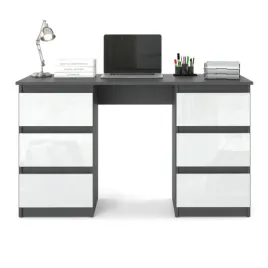 biurko-antracyt-polysk-120cm-biurko-szkolne-6-szuflad-stolik-dla-dziecka