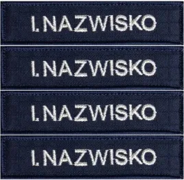 imiennik-policja-naszywka-nazwisko-identyfikator-granatowy-z-rzepem-x-4-szt
