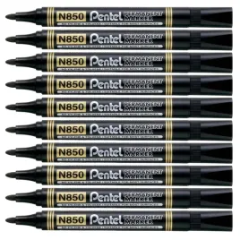 marker-permanentny-1-1mm-czarny-pentel-n850-10szt