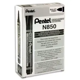 marker-permanentny-pentel-n850-okragly-czarny-12x