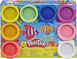 play-doh-ciastolina-rainbow-zestaw-morski-8-kolorow-tecza-448g-e5062