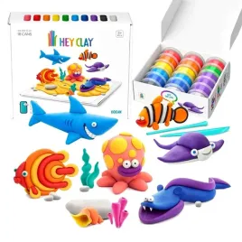 hey-clay-masa-plastyczna-ocean-zwierzeta-tuby-tubki-akcesoria-18-tubek-hit