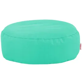 podnozek-ogrodowy-nylon-ozdobny-pufa-turkusowy