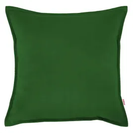 poduszka-dekoracyjna-pluszowa-ciemnozielona-60x60