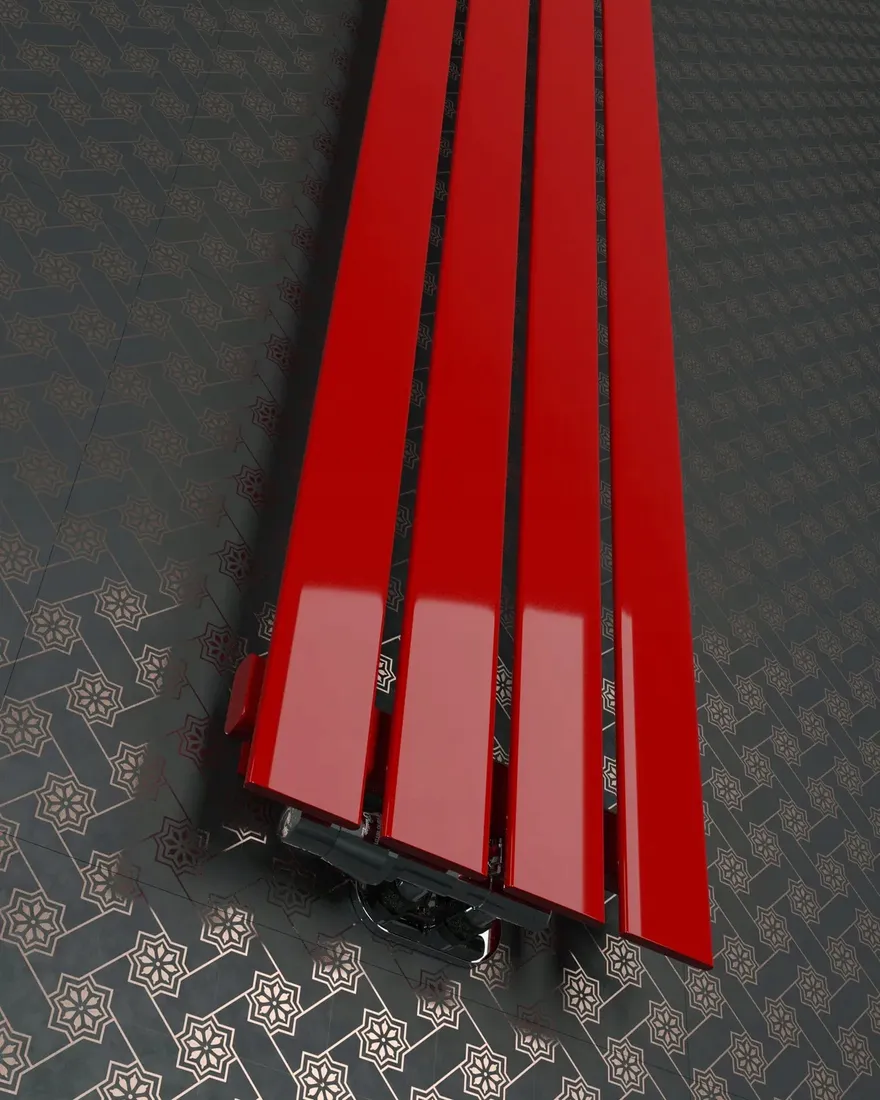 grzejnik-dekoracyjny-panel-100x30-czerwony-stan-nowy