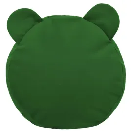 podnozek-pluszowy-ozdobny-teddy-pufa-ciemnozielony